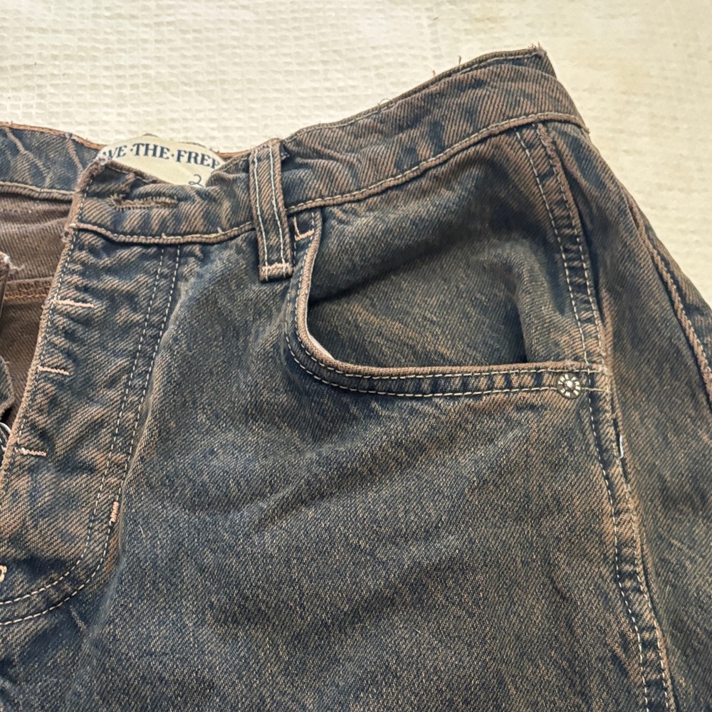We The Free Good Luck mid-rise barrel Brandon archive grey - Picture 10 of 10